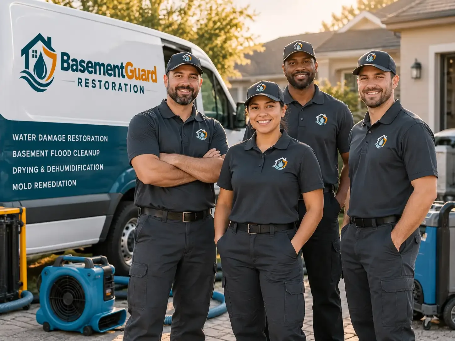 Basement Water Damage Restoration company in Oran, IA